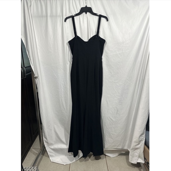 NEW $248 Dress the Population [ Medium ] Brooke‎ Twist Front Gown in Black - Picture 10 of 13